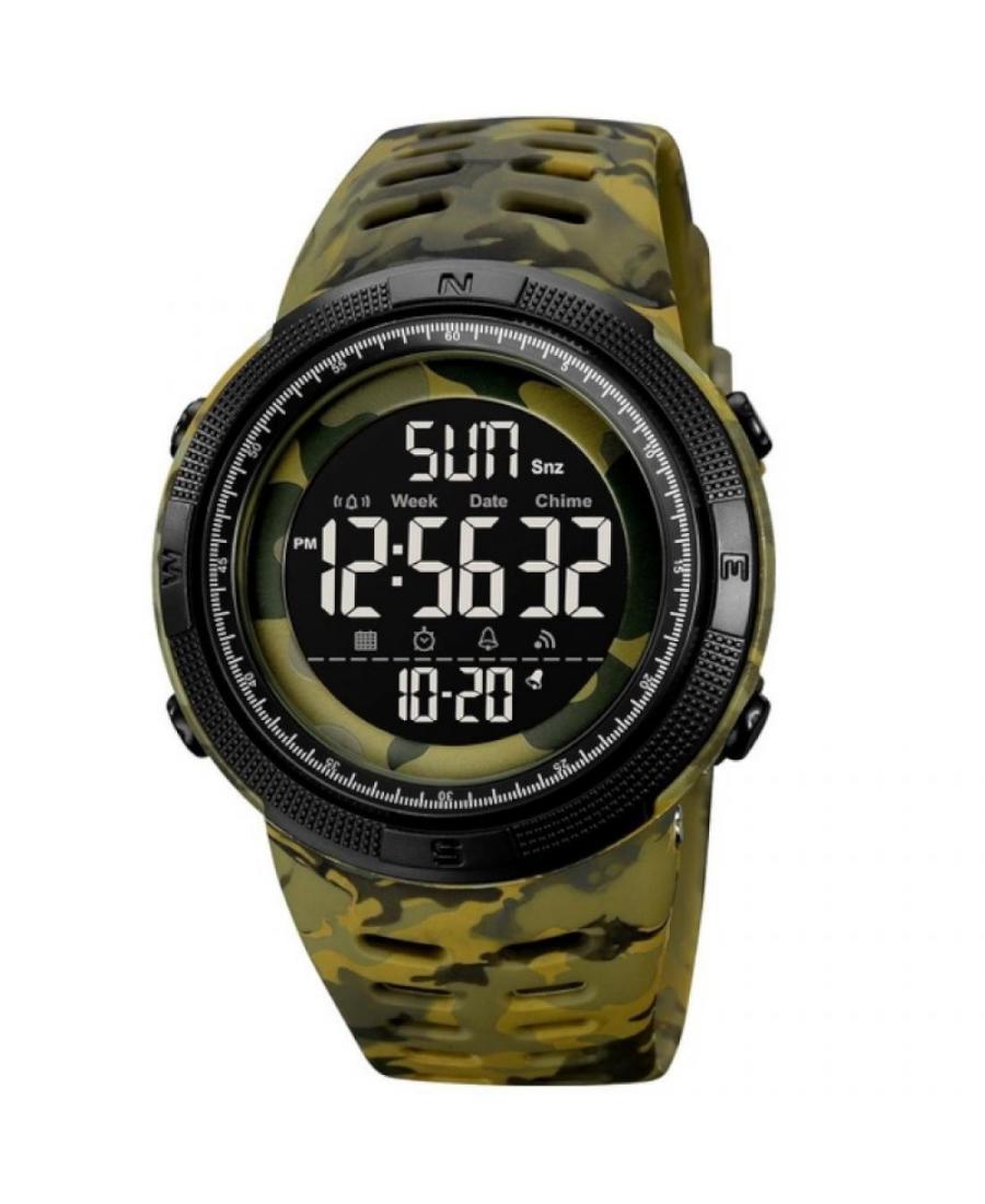 Mężczyźni sportowy Funkcjonalny kwarcowy cyfrowe Zegarek Timer SKMEI 2070CMGN Czarny Dial