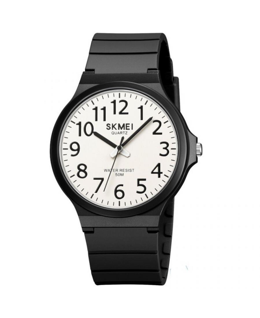 Mężczyźni sportowy kwarcowy analogowe Zegarek SKMEI 2108BKWT-AC Biały Dial