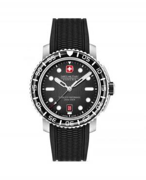 Men Sports Diver Swiss Analog Watch SWISS MILITARY HANOWA SMWGN0001701 Black Dial