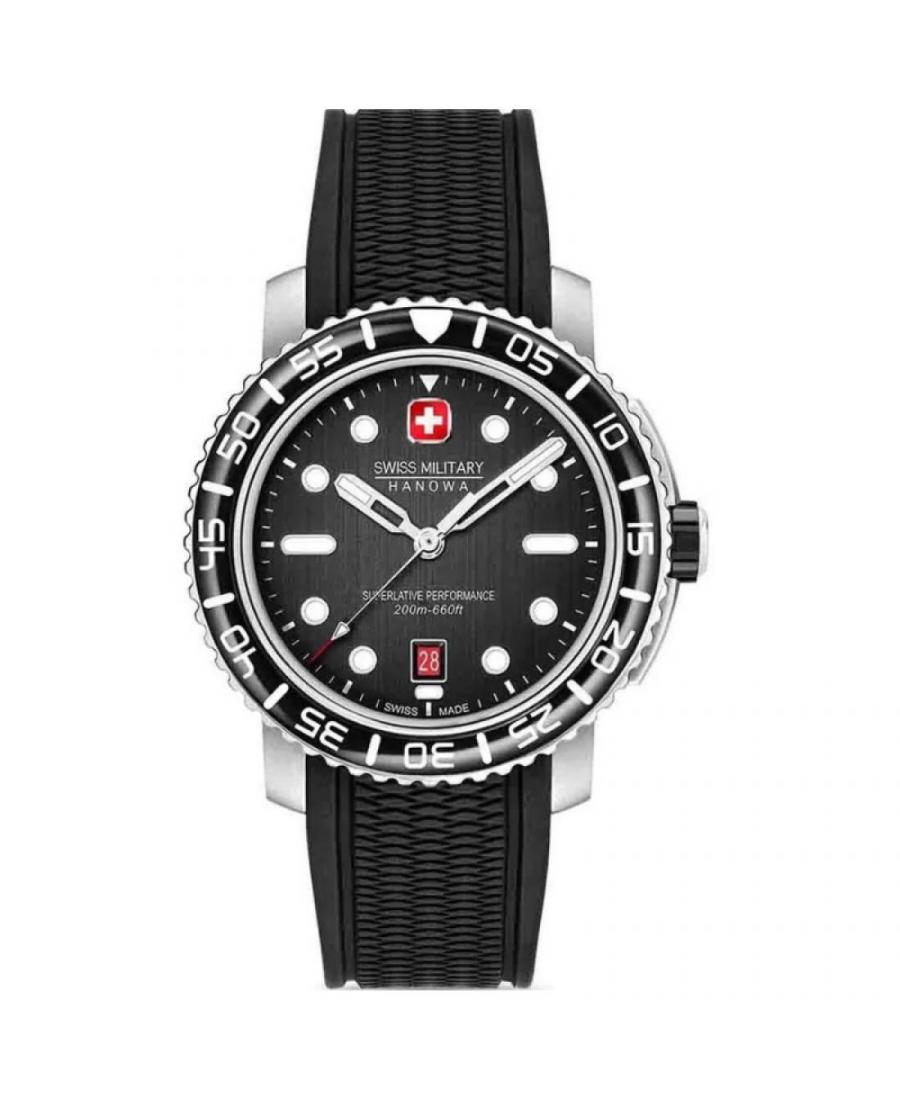 Mężczyźni Szwajcar sportowy Zegarek Swiss Military Hanowa SMWGN0001701 Czarny Wybierz