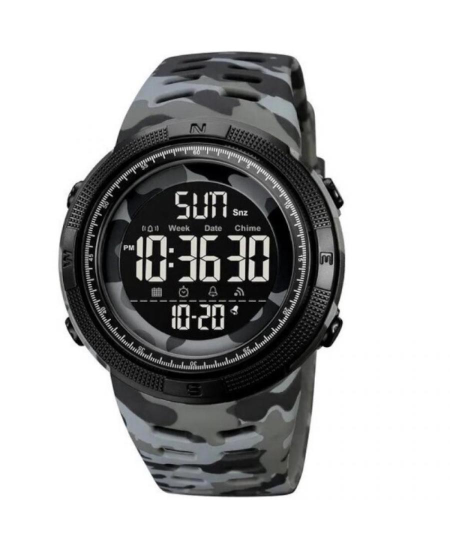 Men Sports Functional Quartz Watch SKMEI 2070CMGYWT Black Dial
