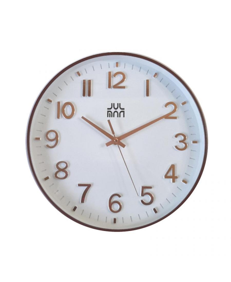 JULMAN PW603-1700-4 Wall clock Plastic Brown