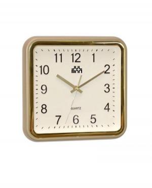JULMAN PW159-1700-01 Wall clock Plastic Gold color