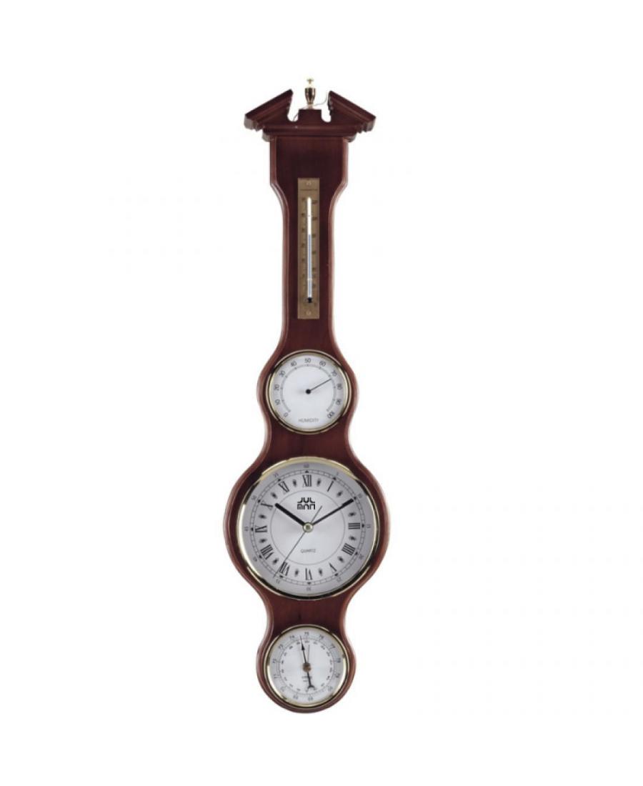 JULMAN PW985-1703-1 Wall Clocks Quartz Wood Brown