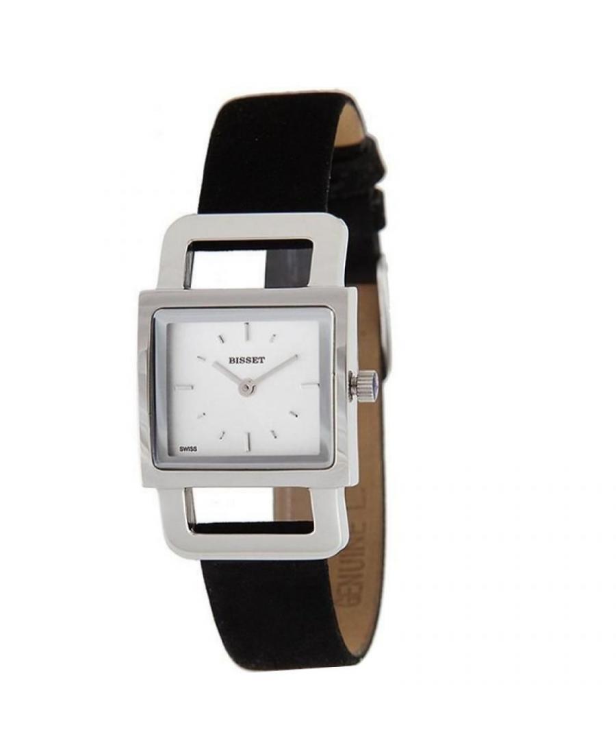 Kobiety Szwajcar Moda klasyczny kwarcowy Zegarek Bisset BSAD36SISX03BX Biały Wybierz