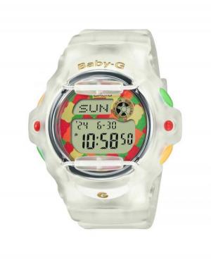 Men Sports Functional Diver Japan Quartz Digital Watch Timer CASIO BG-169HRB-7ER G-Shock Grey Dial 42mm