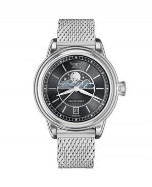 Women Classic Swiss Quartz Watch AVIATOR V.1.33.0.252.5 Black Dial 36mm