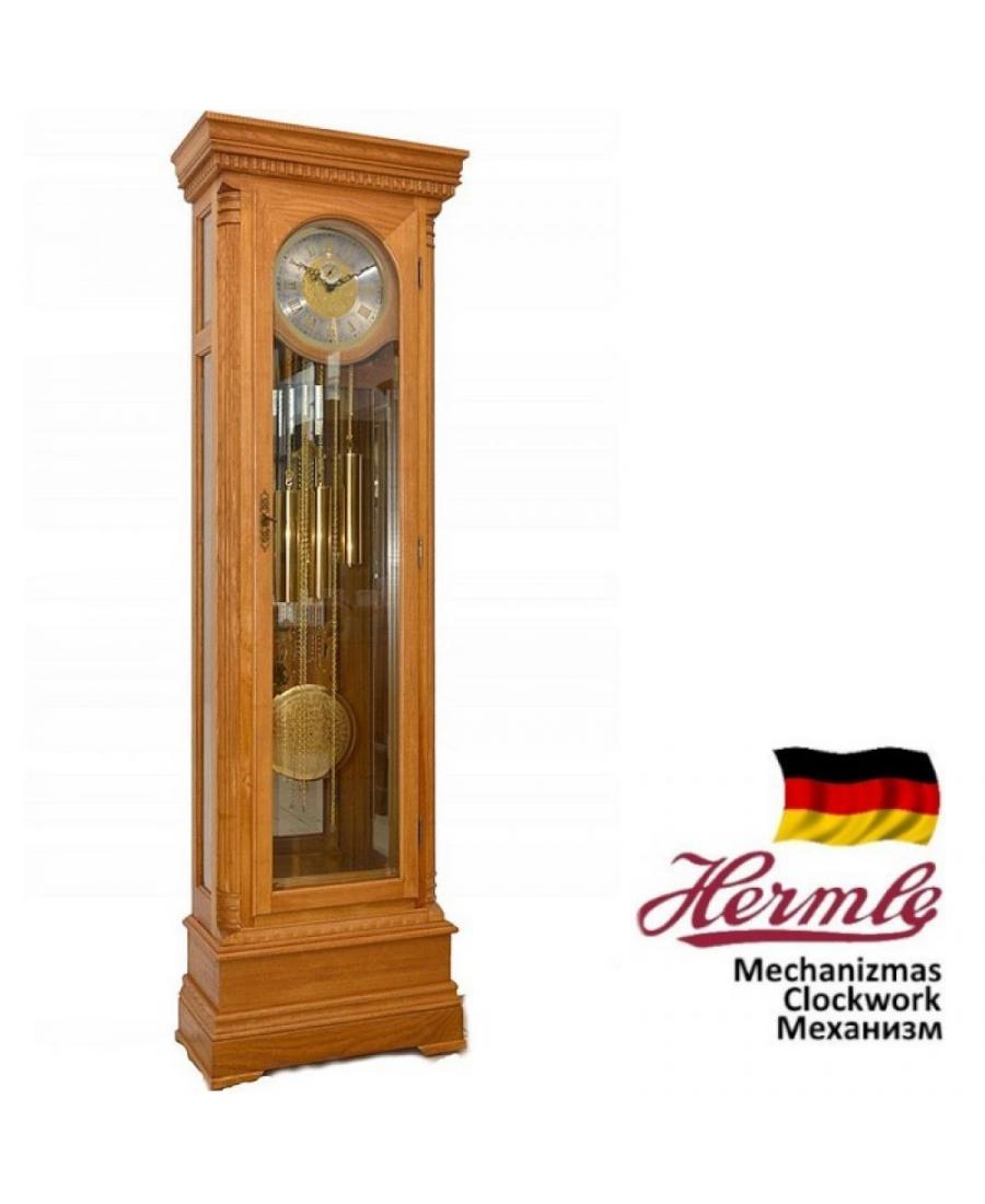 ADLER 10001O Grandfather Clock Mechanical Wood Oak