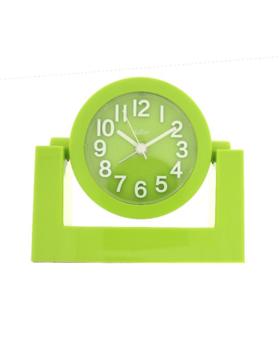 ADLER 40229 GREEN Alarm clock Plastic Green Plastik Tworzywo Sztuczne Zielony