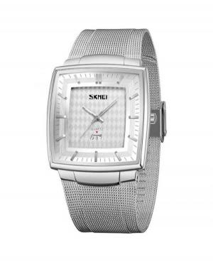 Men Fashion Quartz Analog Watch SKMEI 9311SISI Silver Dial 48mm