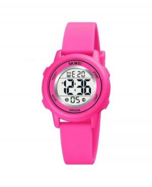 Women Sports Functional Quartz Digital Watch Alarm SKMEI 1721RS Grey Dial 34mm