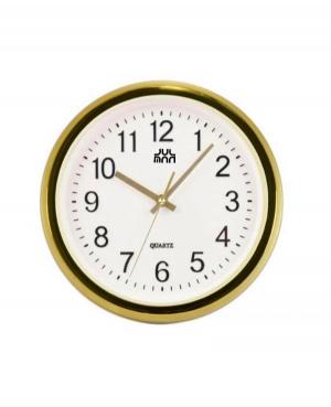 JULMAN PW158-1700-1 Настенные кварцевые часы Пластик Золотого цвета