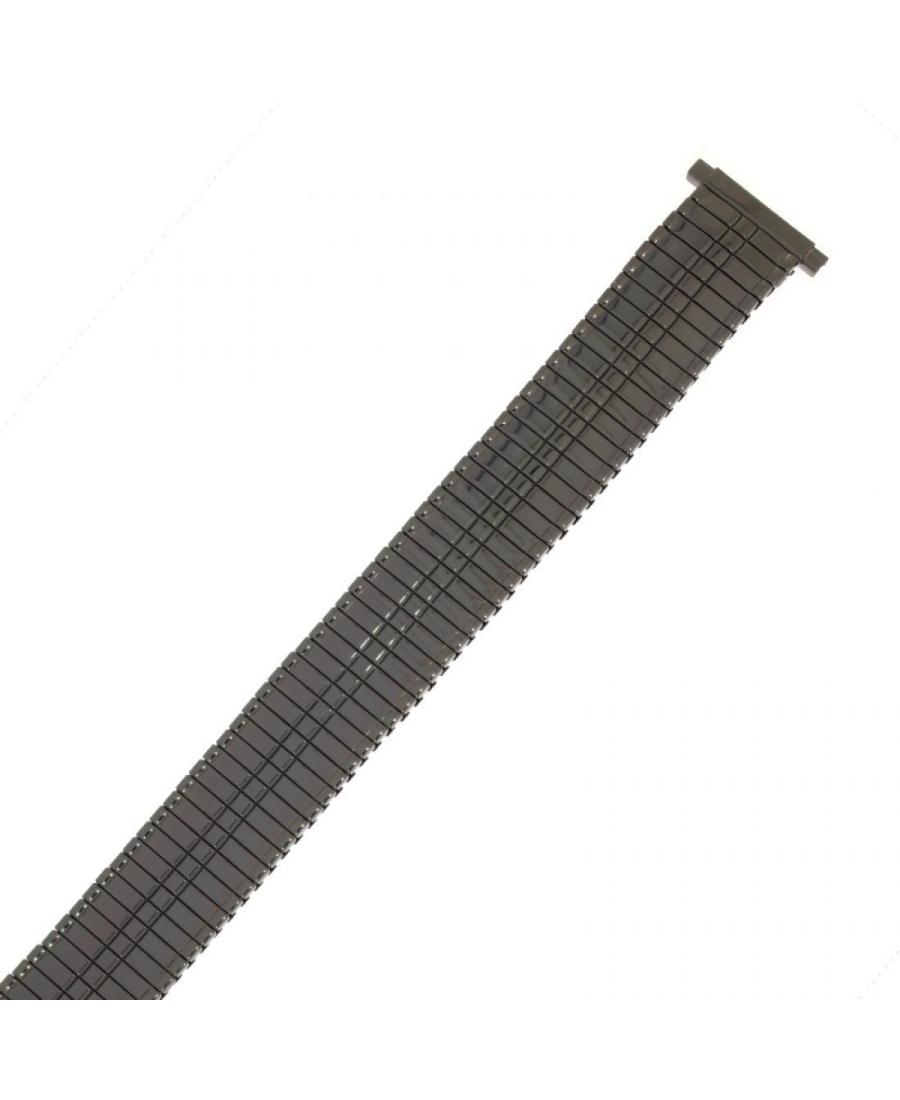 Expanding Watch Strap M-BLACK-146-MEN Metal 19 mm