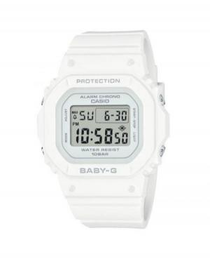 Women Sports Functional Japan Quartz Digital Watch Timer CASIO BGD-565U-7ER Grey Dial 42.1mm