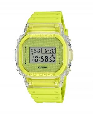 Mężczyźni sportowy Funkcjonalny Diver Japonia kwarcowy cyfrowe Zegarek Timer CASIO DW-5600GL-9ER G-Shock Żółty Dial 48mm