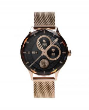 Women Fashion Sports Functional Smart watch Quartz Watch Garett Garett Viva gold steel Dial