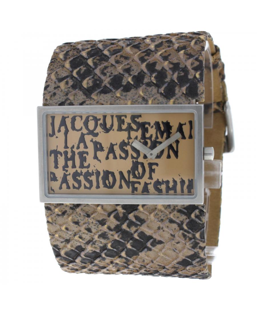 Women Fashion Quartz Watch Jacques Lemans 1-1267C Brown Dial