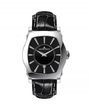 Mężczyźni kwarcowy analogowe Zegarek JACQUES LEMANS 1-1357A Czarny Dial 37mm