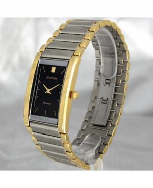 Mężczyźni Moda klasyczny kwarcowy Zegarek TM1196XCBK Czarny Dial 40mm