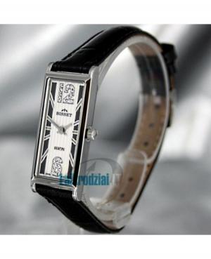 Women Swiss Fashion Classic Quartz Watch Bisset BS25B85LSWHBK White Dial