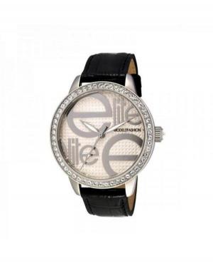 Women Fashion Quartz Analog Watch E52452-204 Silver Dial 41mm