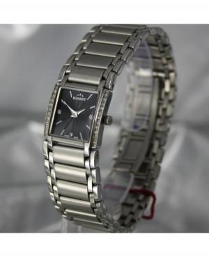 Kobiety klasyczny Szwajcar kwarcowy Zegarek BISSET BS25C60LSBK Czarny Dial 20mm