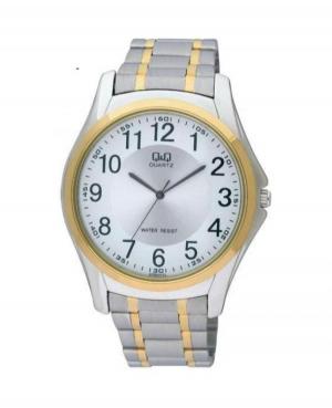 Mężczyźni Japonia kwarcowy analogowe Zegarek Q&Q Q206J404Y Biały Dial 46mm