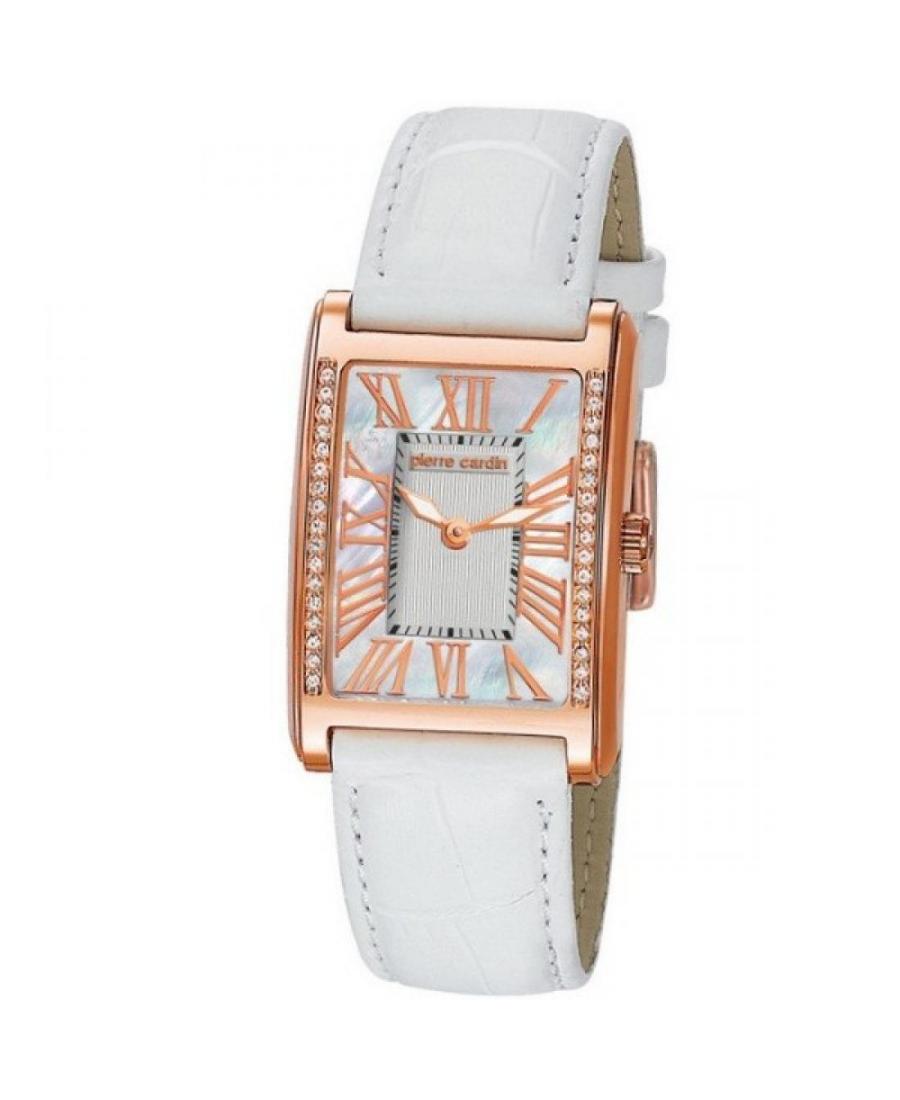 Women Classic Quartz Watch Pierre Cardin PC105172F01 White Dial