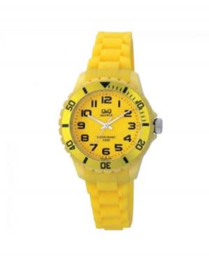 Mężczyźni Japonia kwarcowy Zegarek Q&Q Z101J007Y Żółty Wybierz