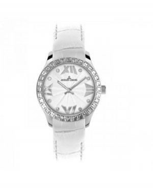 Женские Fashion Кварцевый Аналоговый Часы JACQUES LEMANS 1-1633B Белый Dial 30mm