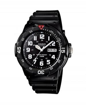 Mężczyźni sportowy Japonia kwarcowy analogowe Zegarek CASIO MRW-200H-1BVEG Czarny Dial 43mm