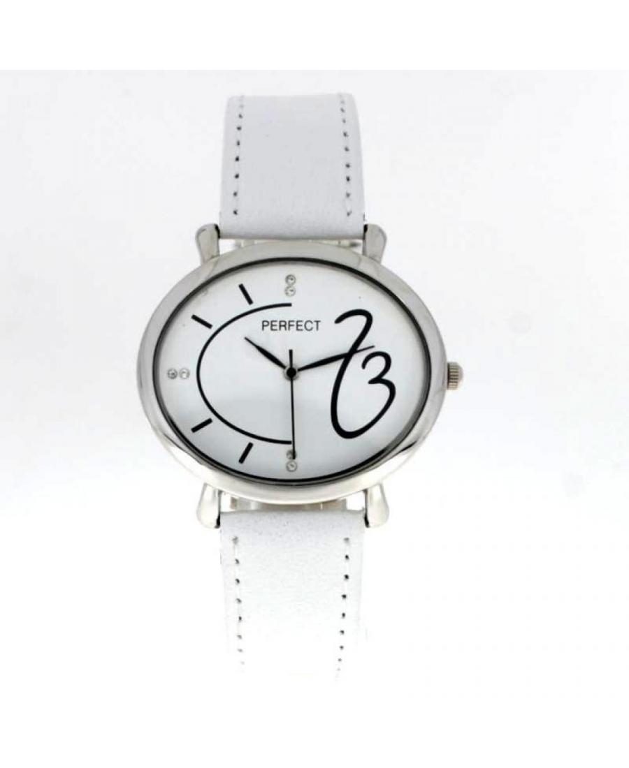 Kobiety Moda kwarcowy analogowe Zegarek PERFECT PRF-K07-010 Biały Dial 35mm
