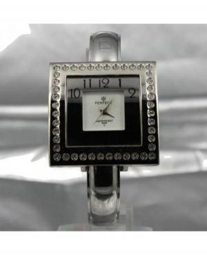 Women Fashion Classic Quartz Analog Watch PERFECT PRF-K22-001 White Dial 41mm