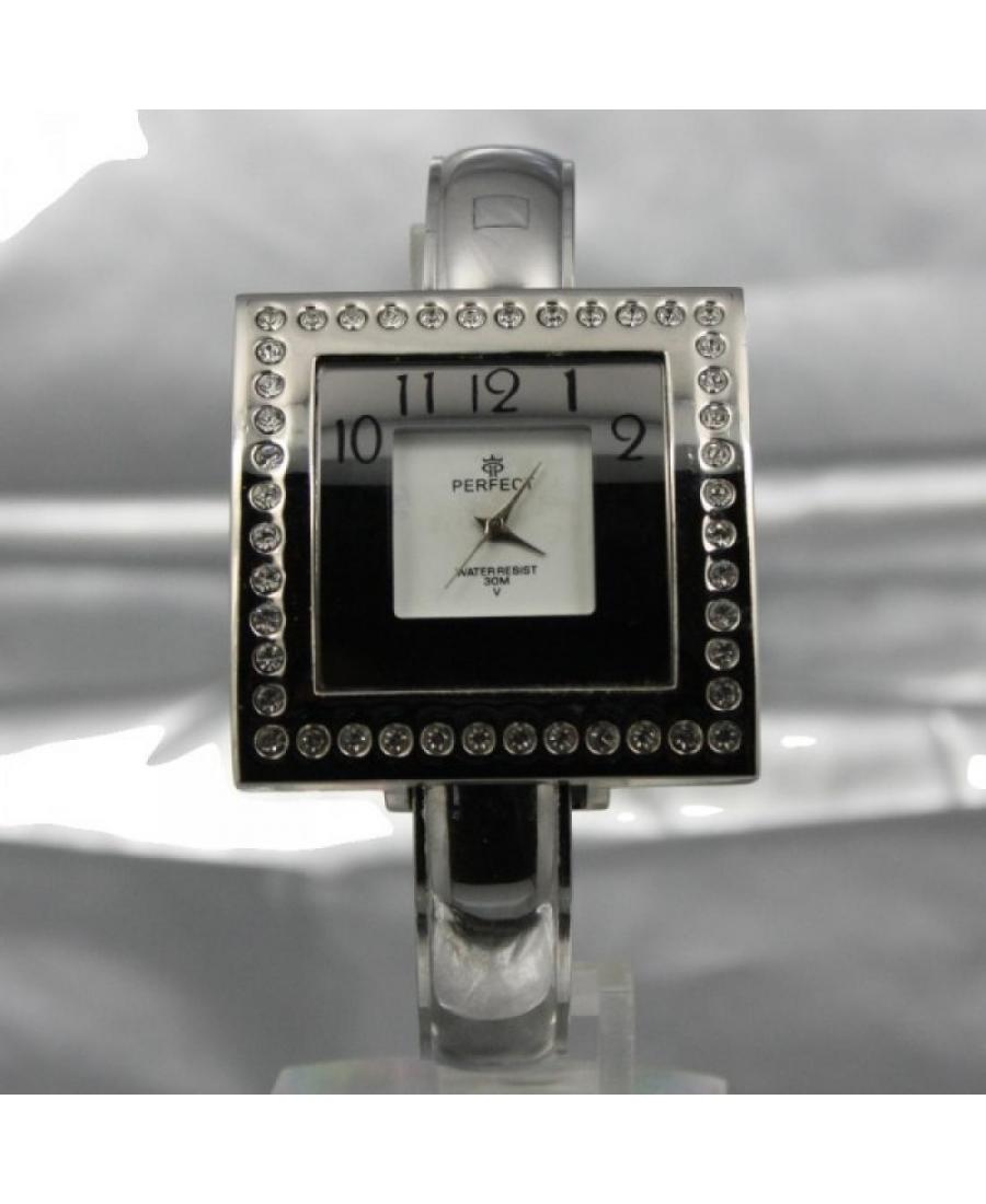 Kobiety Moda klasyczny kwarcowy analogowe Zegarek PERFECT PRF-K22-001 Biały Dial 41mm