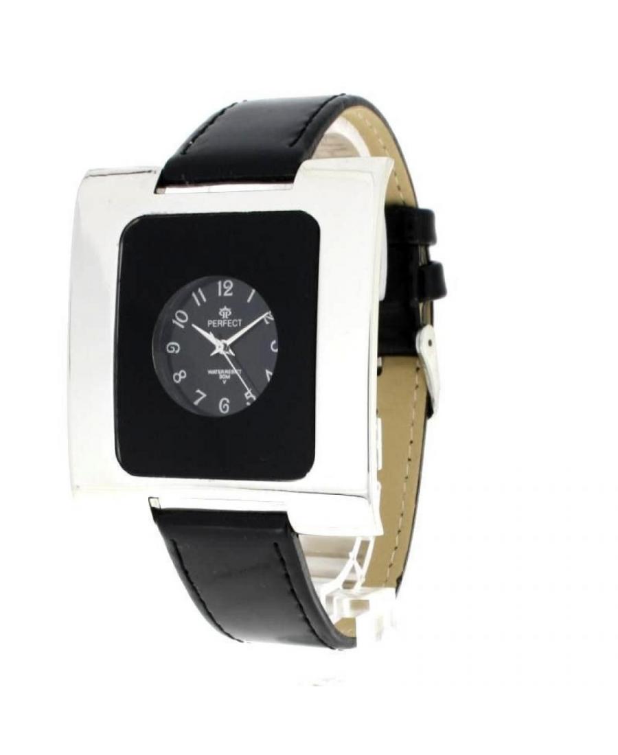 Kobiety Moda klasyczny kwarcowy analogowe Zegarek PERFECT PRF-K07-024 Czarny Dial 49mm