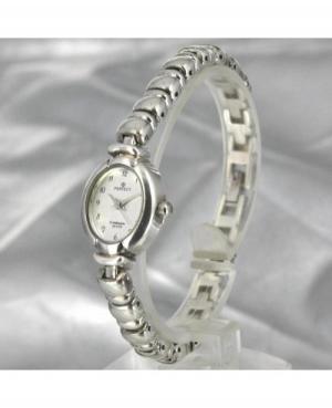 Women Classic Quartz Analog Watch PERFECT PRF-K09-070 Grey Dial 26mm