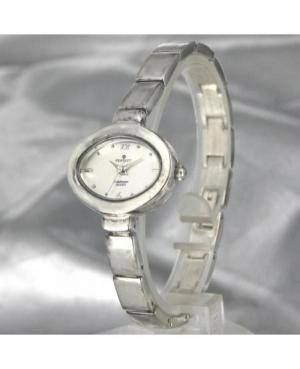 Women Fashion Quartz Analog Watch PERFECT PRF-K09-067 Silver Dial 22mm