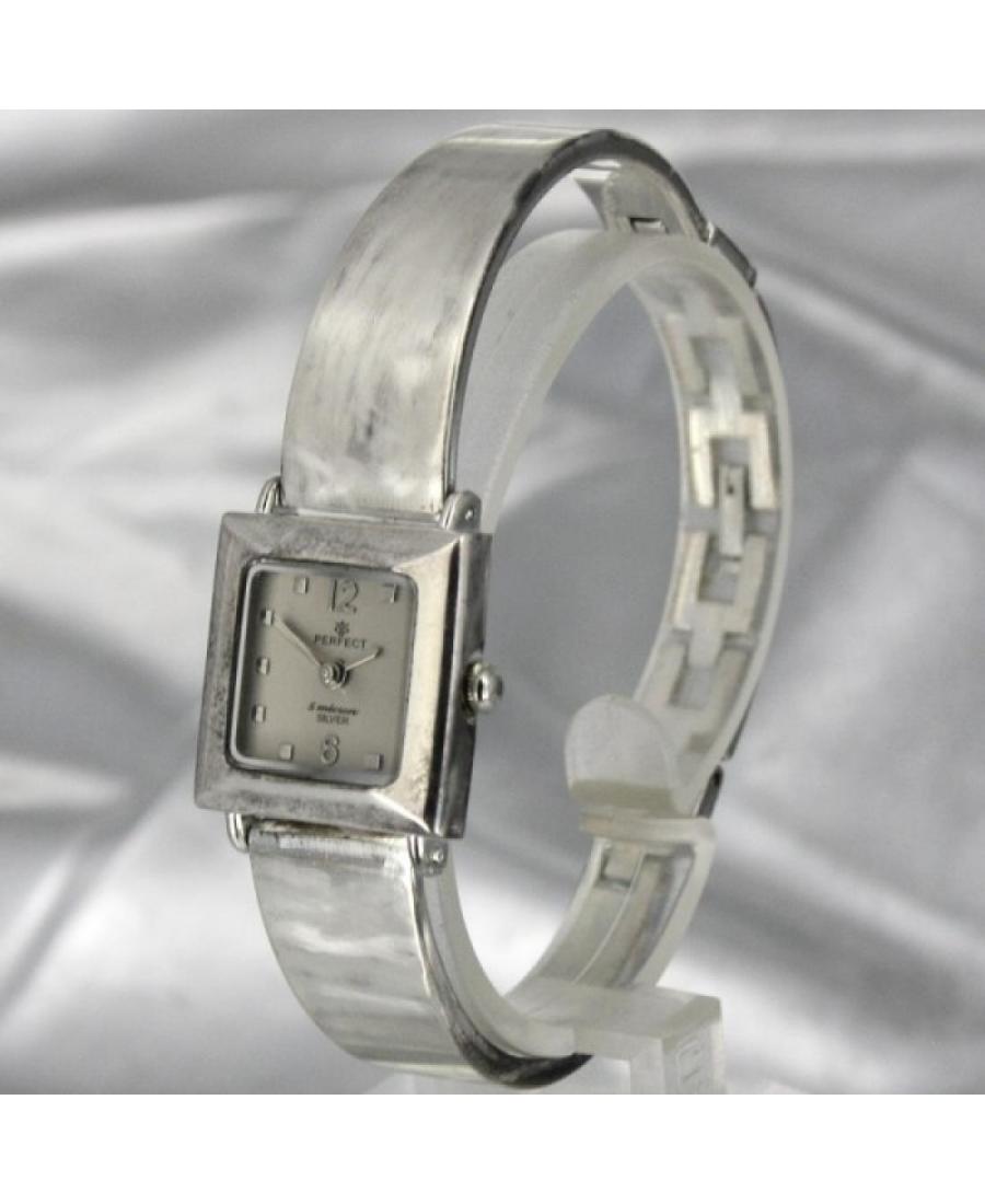 Женские Классические Кварцевый Аналоговый Часы PERFECT PRF-K09-023 Серый Dial 22mm