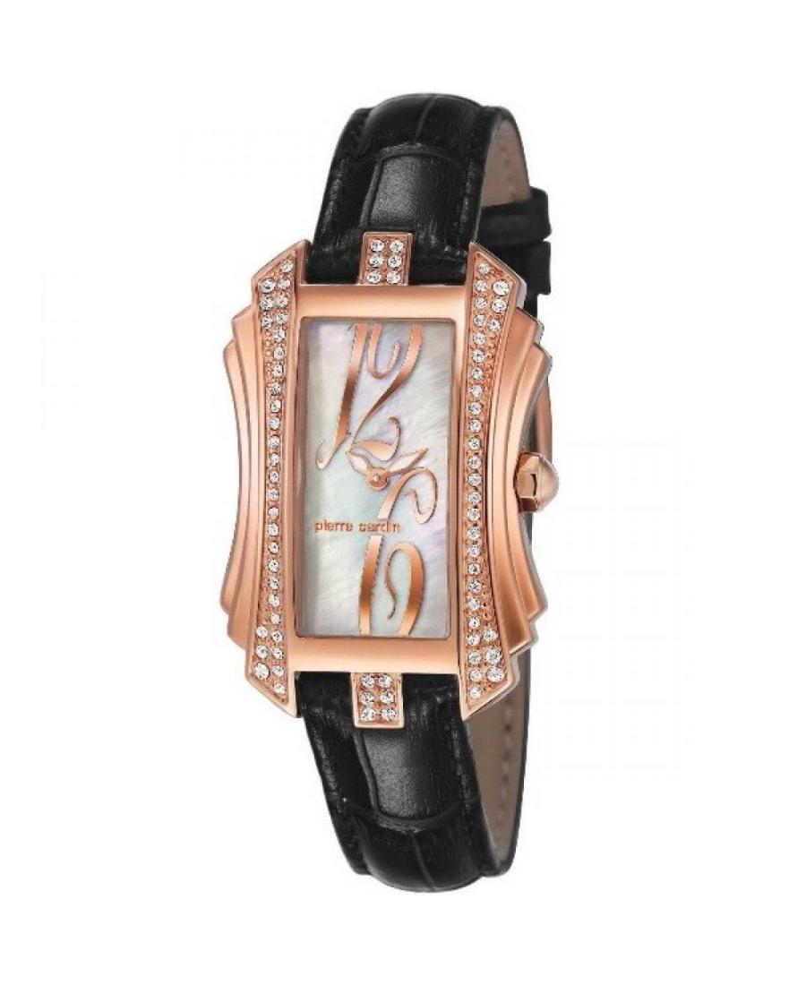 Women Fashion Quartz Watch Pierre Cardin PC106022F06 Mother of Pearl Dial