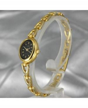 Kobiety Moda Japonia kwarcowy analogowe Zegarek Q&Q KA21-002 Czarny Dial 20mm