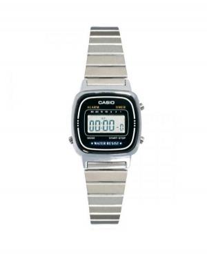 Women Japan Functional Quartz Watch Casio LA670WEA-1EF Black Dial