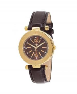 Women Classic Quartz Watch E53382-105 Brown Dial