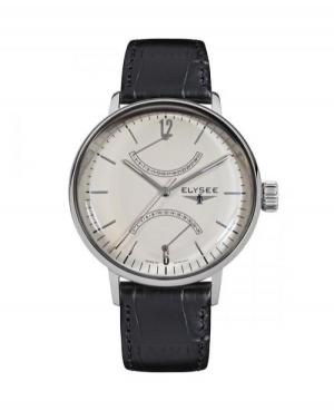 Mężczyźni klasyczny kwarcowy analogowe Zegarek ELYSEE ELS-13270 Biały Dial 42mm