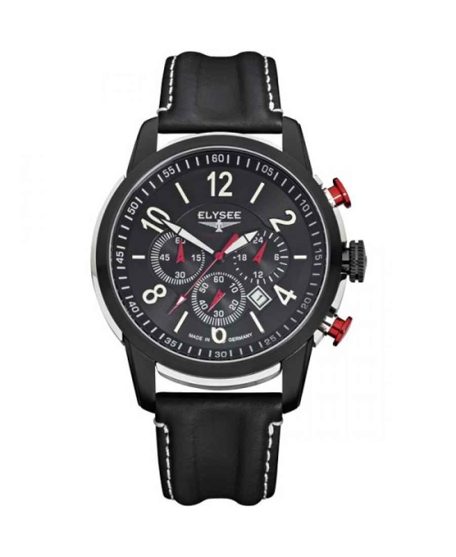 Mężczyźni Niemcy klasyczny kwarcowy Zegarek Elysee ELS-80524L Czarny Wybierz