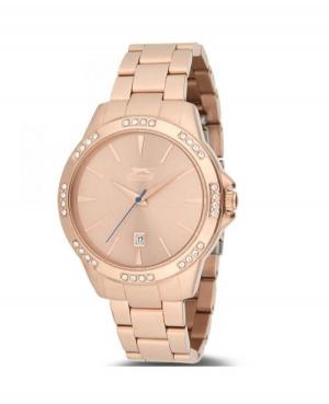 Women Fashion Quartz Watch Slazenger SL.9.1084.3.01 Golden Dial