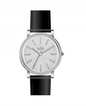 Women Fashion Quartz Analog Watch E53702-204 Silver Dial 40mm