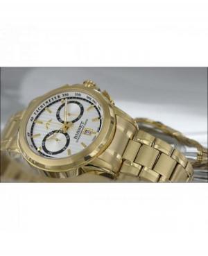 Men Swiss Classic Quartz Watch Bisset BSDX14GISG10AX Silver Dial