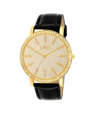 Kobiety Moda kwarcowy analogowe Zegarek E53702-102 Żółty Dial 40mm