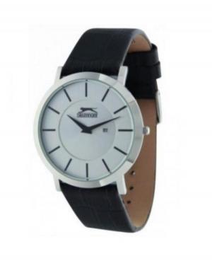 Mężczyźni klasyczny kwarcowy analogowe Zegarek SLAZENGER SL.9.872.1.Y1 Biały Dial 42mm