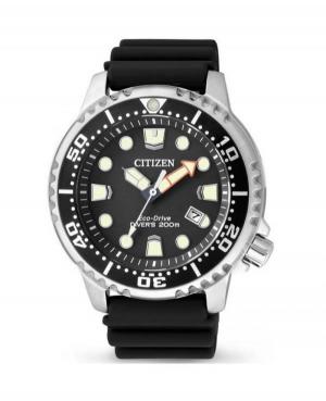 Мужские Diver Японские Eco-Drive Аналоговый Часы CITIZEN BN0150-10E Черный Dial 42mm
